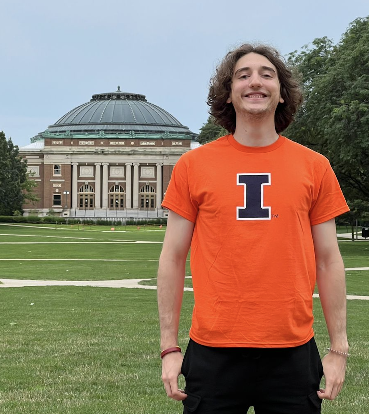 João Lucas Cadorniga at the University of Illinois at Urbana-Champaign Campus