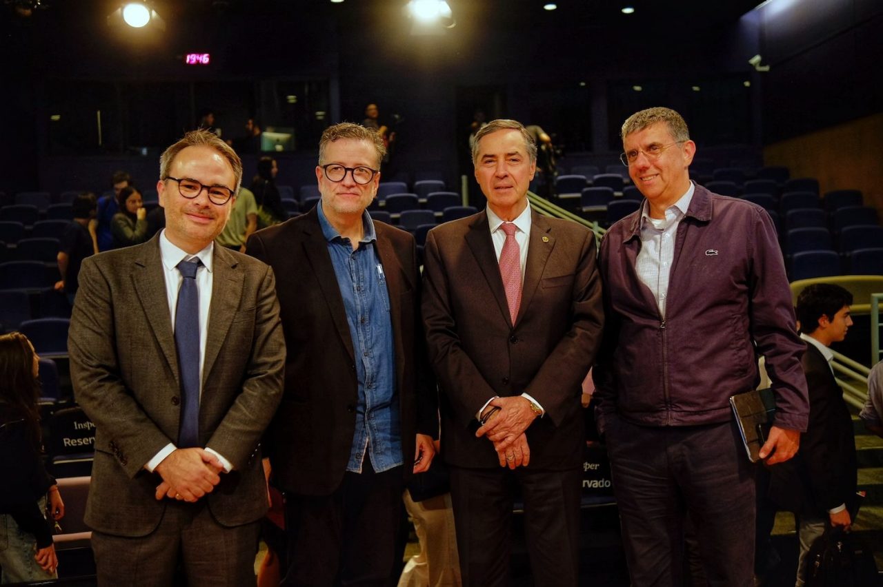 Diego Werneck, Carlos Melo, Luís Roberto Barroso e Marcelo Orticelli