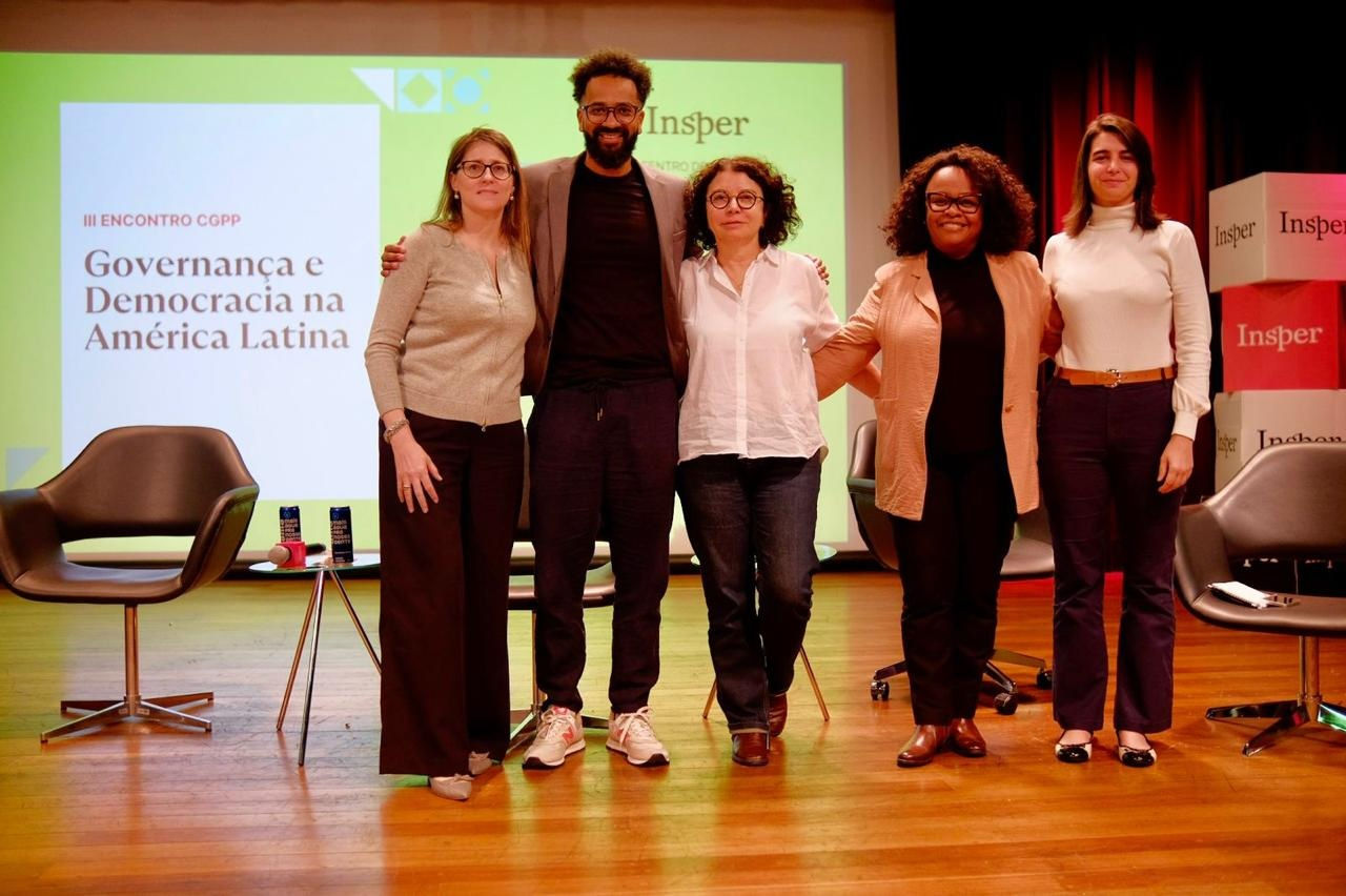 Adriana Conconi, Michael França, Eliana Sousa Silva, Alessandra Benedito e Laura Machado